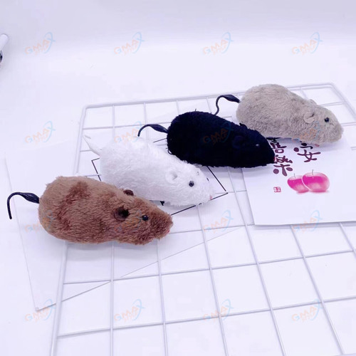 1Pcs Plush Mouse Running Rat Toy