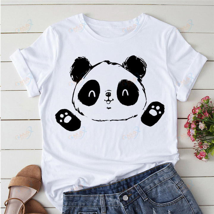 Panda Women tshirt Fashion