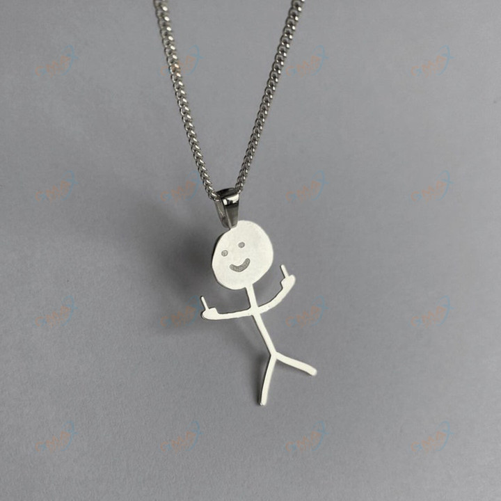Funny Doodle Necklace Worldwide