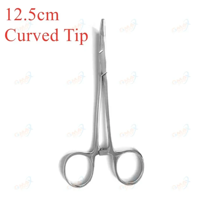 Forceps Epilation Tools Fishing Locking Pliers Tackle Curved Tip