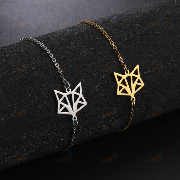 Fox Animal Charm Bracelets for Women Jewelry Mother Gift