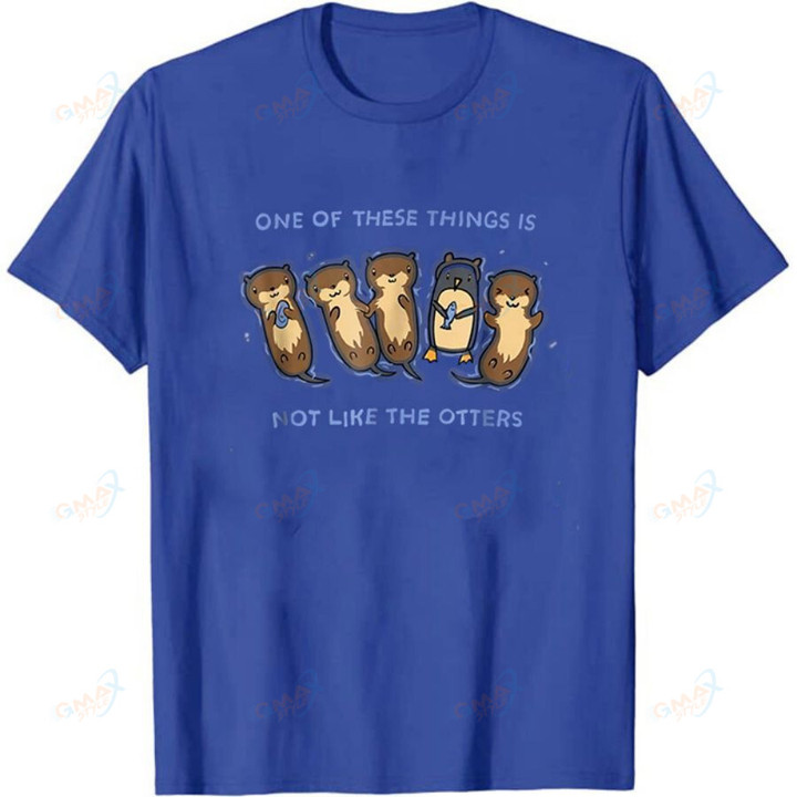 Not Like The Otters T-Shirt Funny Casual T Shirt