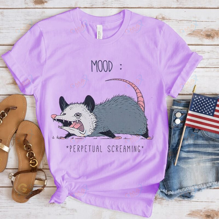 Opossum T-Shirt Women Top Lovely Opossum Clothing