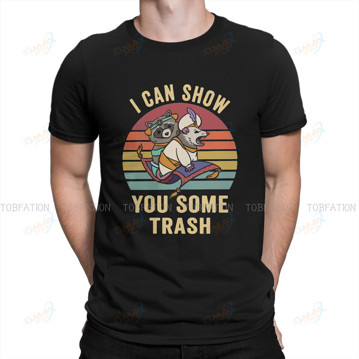 I Can Show You Some Trash Essential Hipster Opossum T-Shirt