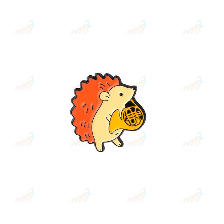 Hedgehog Brooches Bag Lapel Pin Jewelry Gifts for Kids Friends