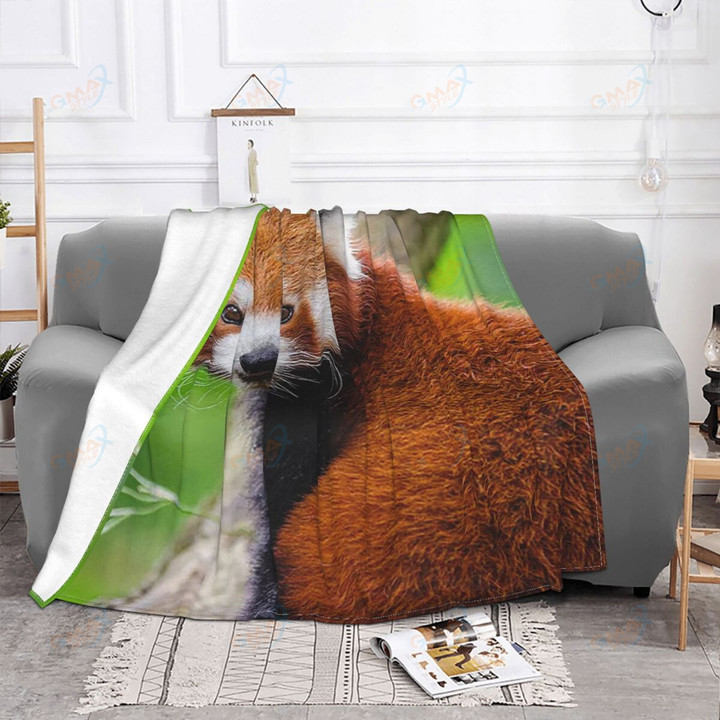 Red Panda Blanket Cute Animal Multi-function Ultra-Soft Throw Blanket for Bedding