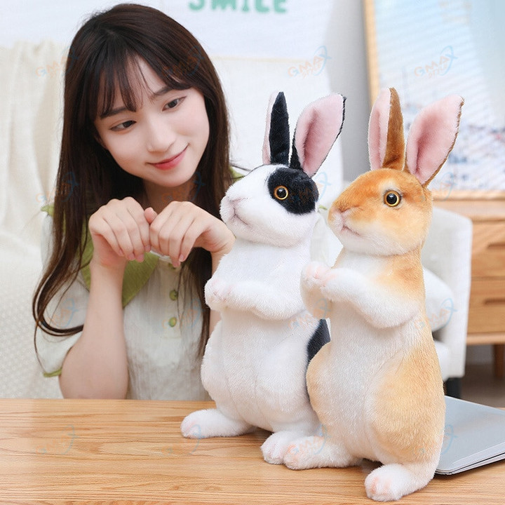 Bunny Plush Stuffed Rabbit Plushier BunnyToy Gifts for Kids Kawaii Doll For Children Christmas Gifts