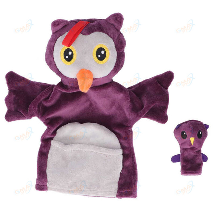 Owl Hand Puppet Toy Doll Educational Baby Toys