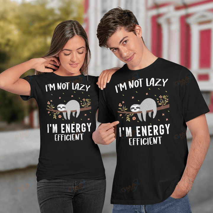 I'm not lazy i'm energy efficient