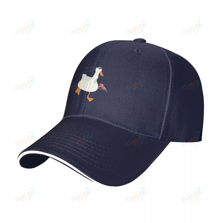 Cool duck with ray gun Baseball Cap Fishing Caps Horse Hat Men'S Hat Luxury Women'S