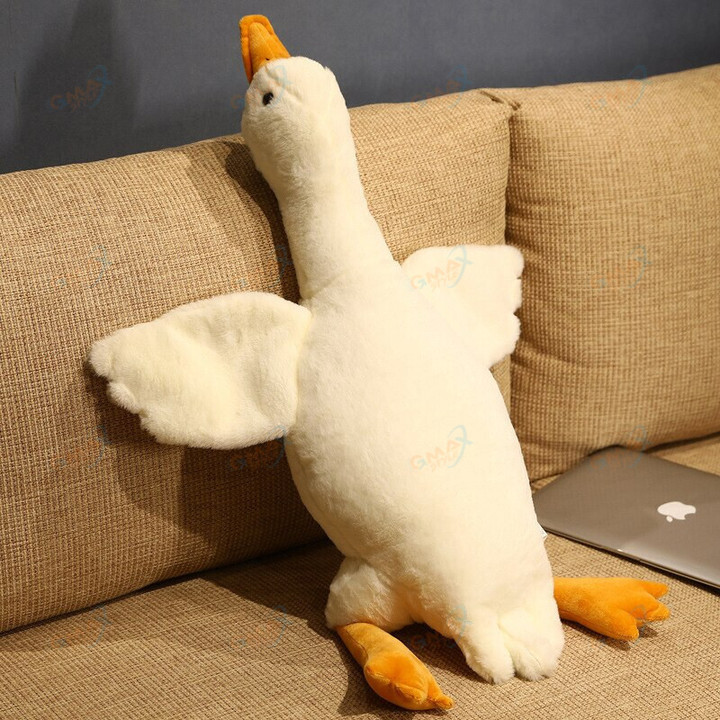 Duck Plush Toy Big White Goose Doll Kids Toys Soft Cushion Baby Sleeping Pillow Stuffed Animal Doll Girl