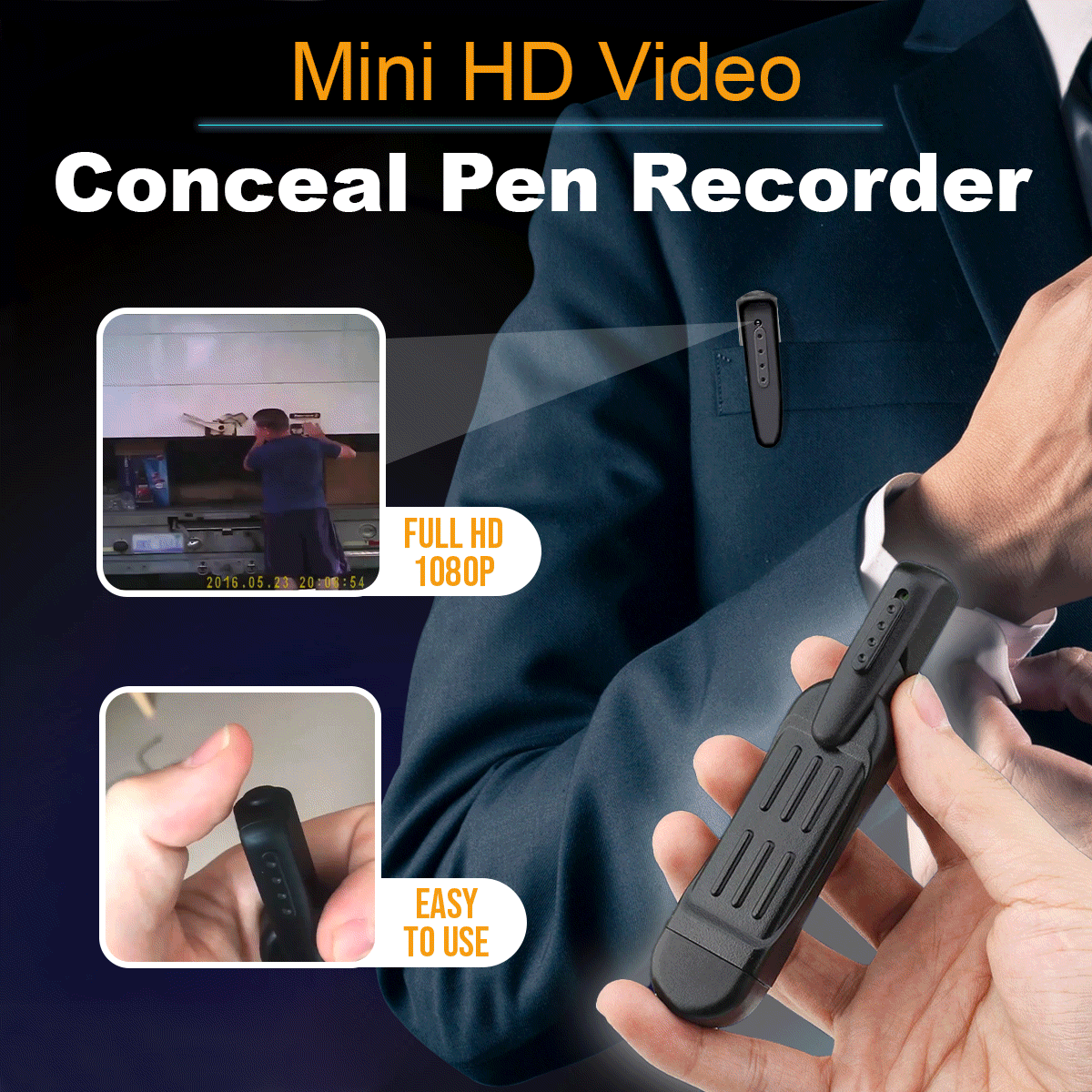 Mini HD Video Conceal Pen Recorder