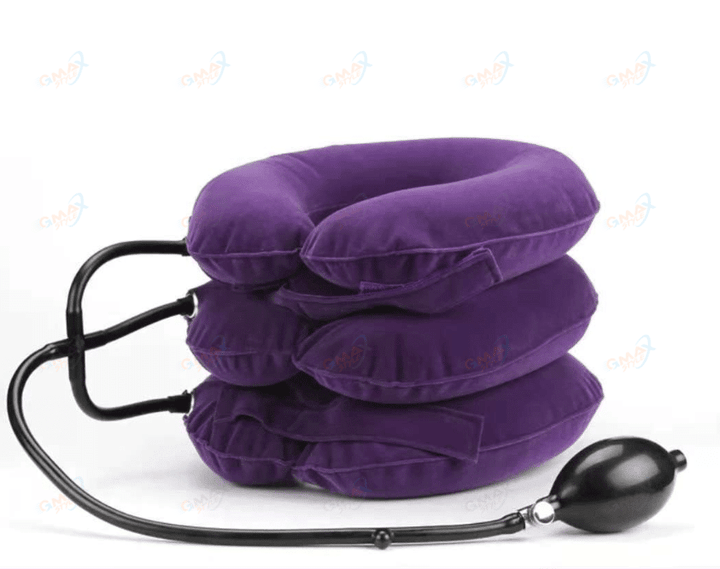 Inflatable Cervical Neck Traction Pillow