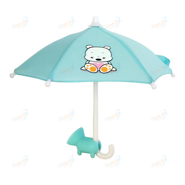 Cute Mobile Phone Holder Sun Umbrella
