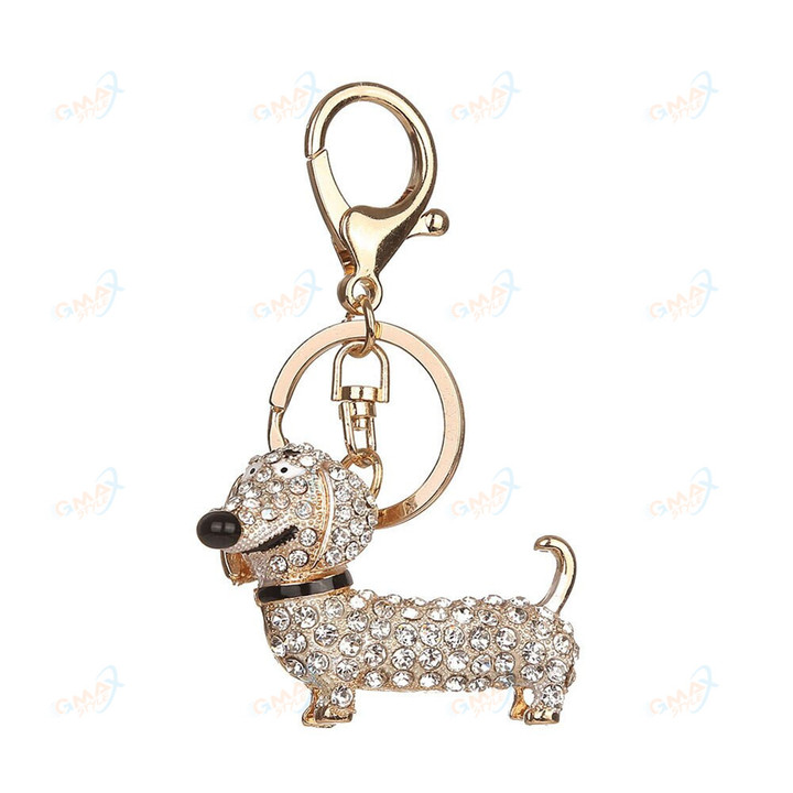 Fashion Dachshund Dog Animal Keychain