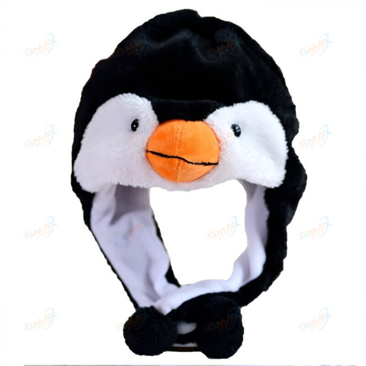 Winter Penguin Hat Penguin Earflap Bomber Hat