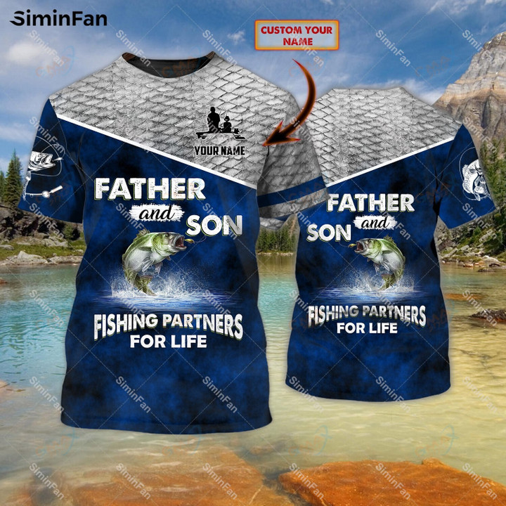 Fly Fishing 3D All Over Printed Mens Tshirt
