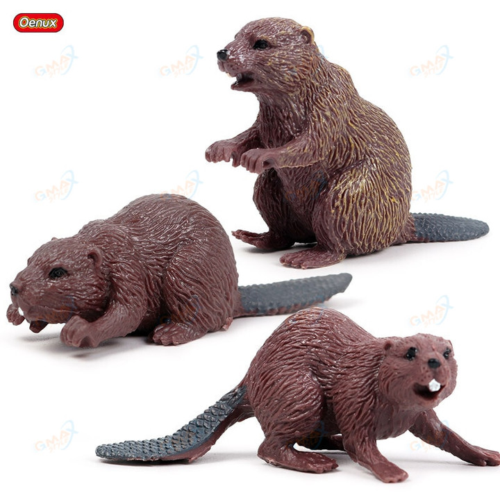 Sea Lion Seal Otter Beaver Marine Model