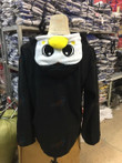 Novelty Fashion Cartoon Cute Penguin Sweatshirt Tracksuits Women gardigan hoodies Girl Winter Thin cute Hooded Jacket