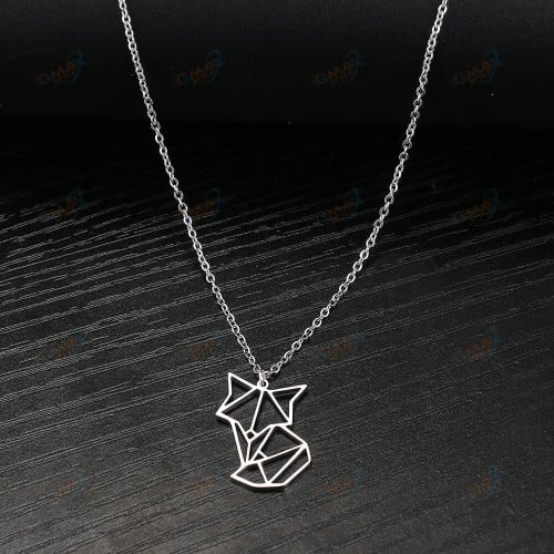 Fox Animal Pendant Choker Men's Chain Fashion Necklace For Women Jewelry Party Gifts