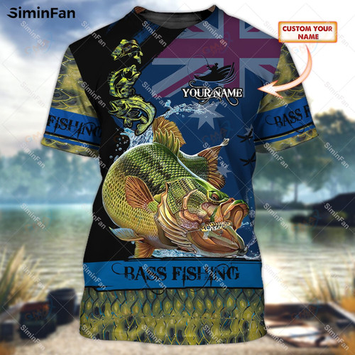 Fly Fishing 3D All Over Printed Mens Tshirt