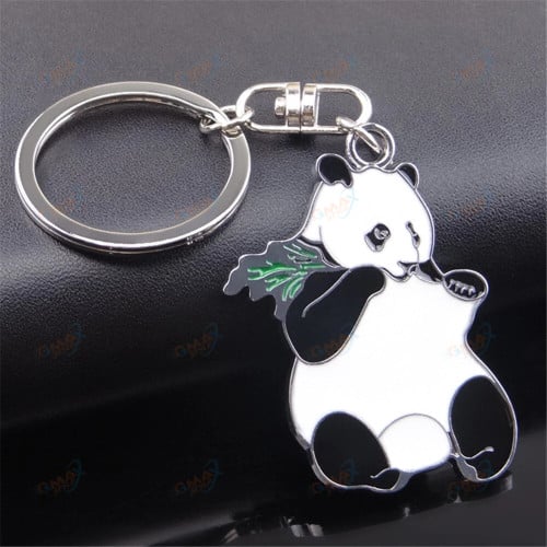 1Pc Panda Car Keychain