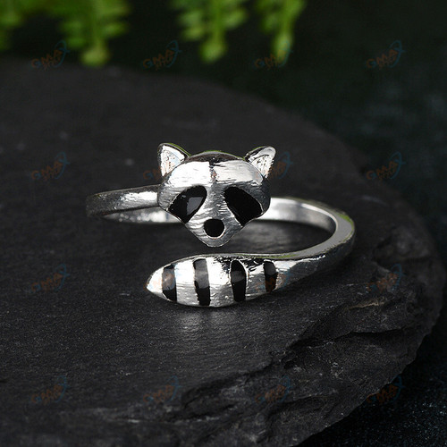 Cute Raccoon Tails Female Wedding Jewelry