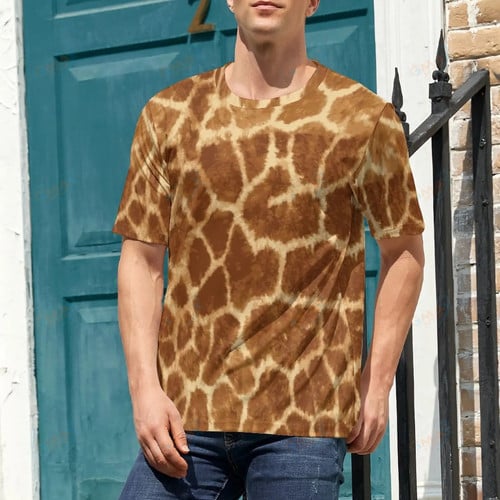 Giraffe Shirt Casual Oversized Tees