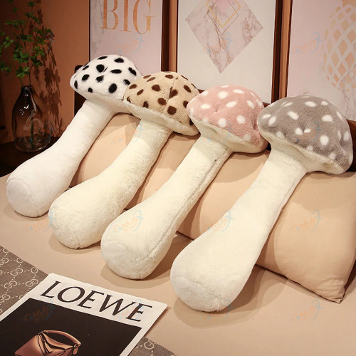 Mushroom Plush Toys Big Size Huggable Pillow