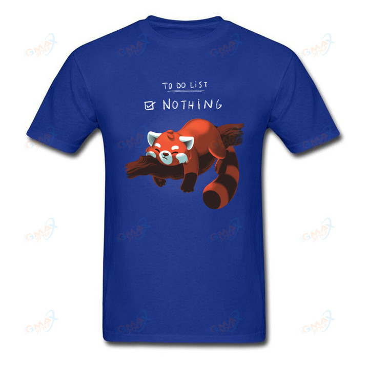 Red Panda Day T-shirt Funny Men
