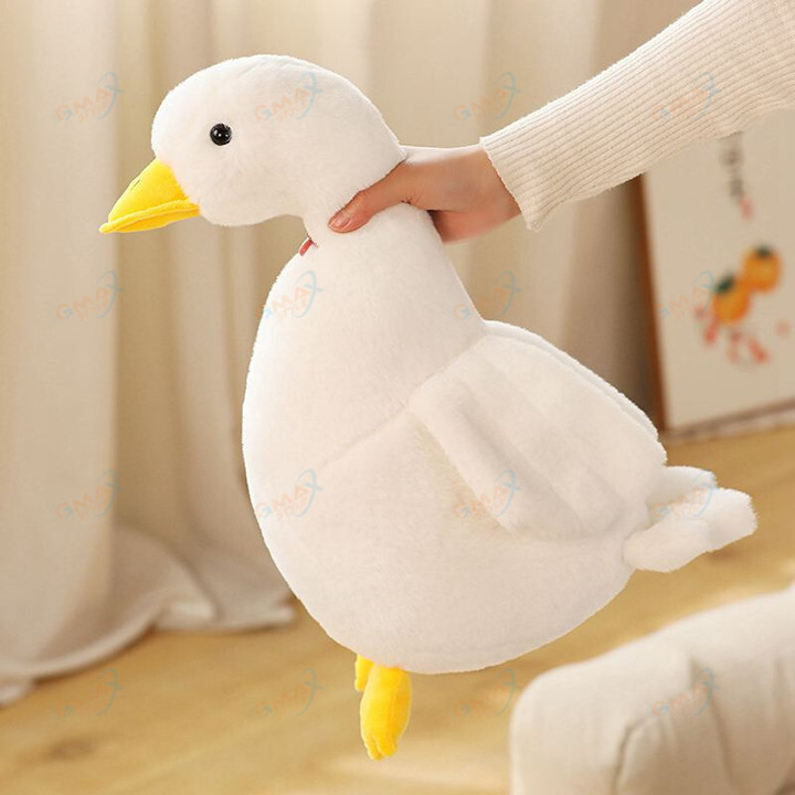 Soft Fluffy 4 Colors Duck Plush Doll Cute Stuffed Swan Toys Home Decor High Quality Birthday Gift Children Toys