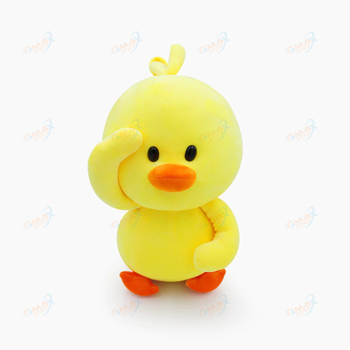 Plush Dancing duck Soft Toys Ducks Doll Plush Toy Korean Netred Wearing Little Yellow Duck Doll Ducks