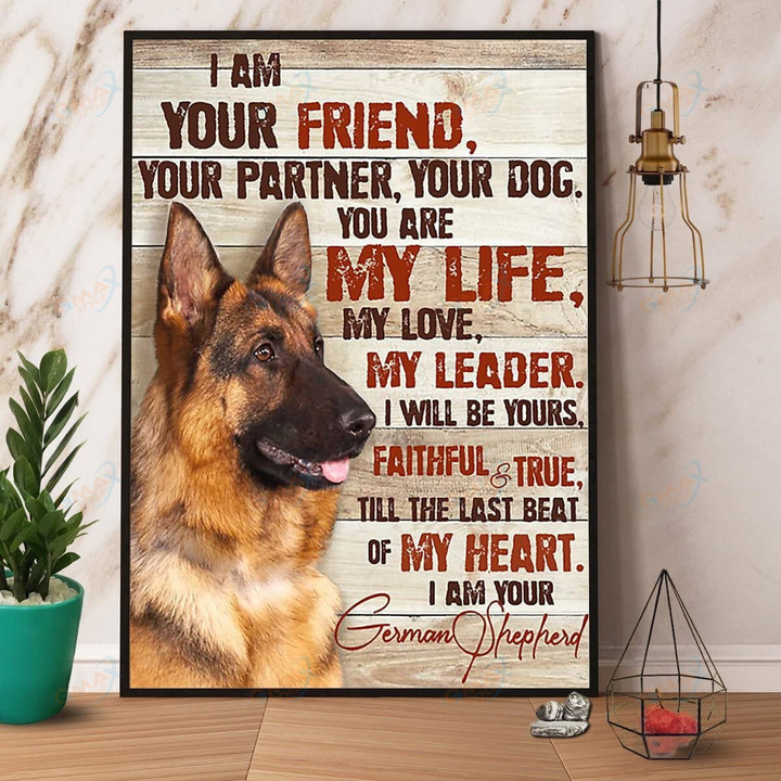 iI A'M YOUR FRIEND Home Wall Decor Metal