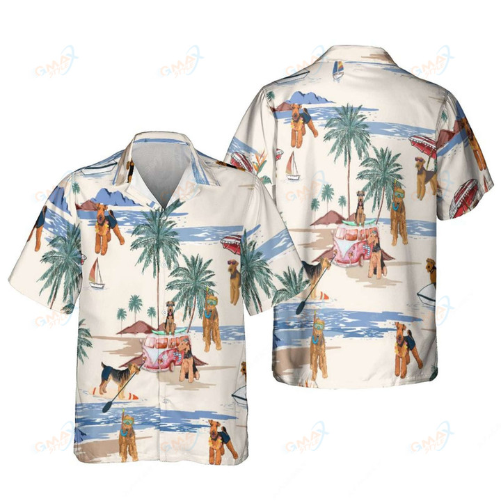 Jumeast 3D Print Beagle Dog Men Hawaiian Shirts American Australia Shepherd Beach Blouses Pit Bull Terrier Camisa Social Clothes