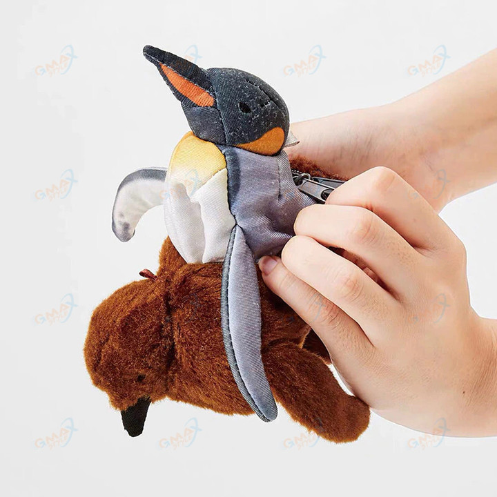 Penguin Growth Plush Toy Triple Change the Process of Penguin Birth Osaka Aquarium Penguin Doll Figures Mutable