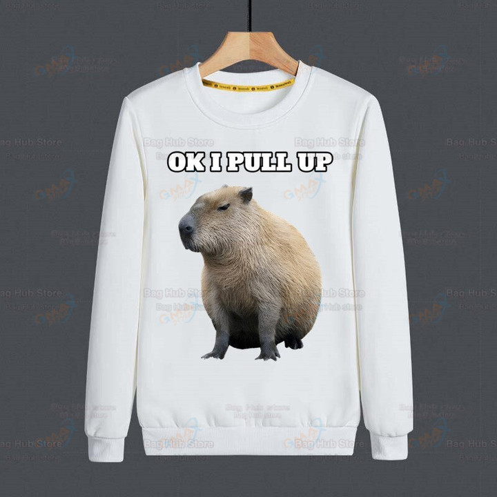 Capybara Funny Hoodies Women/Men Fashion Sweatshirt