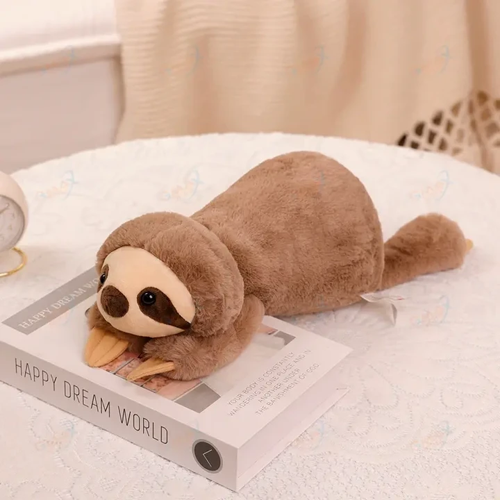 Sloth Hug Throw Pillow Birthday Gift Boy