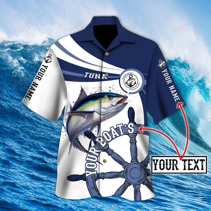 Fishing Team 3D Design Fishing Hawaii Shirt Short Sleeve Shirt