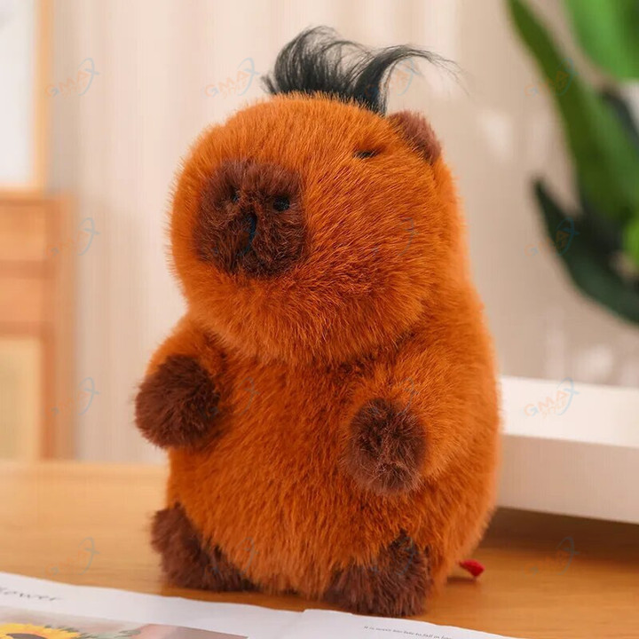 New Fluffy Capybara Plush Doll