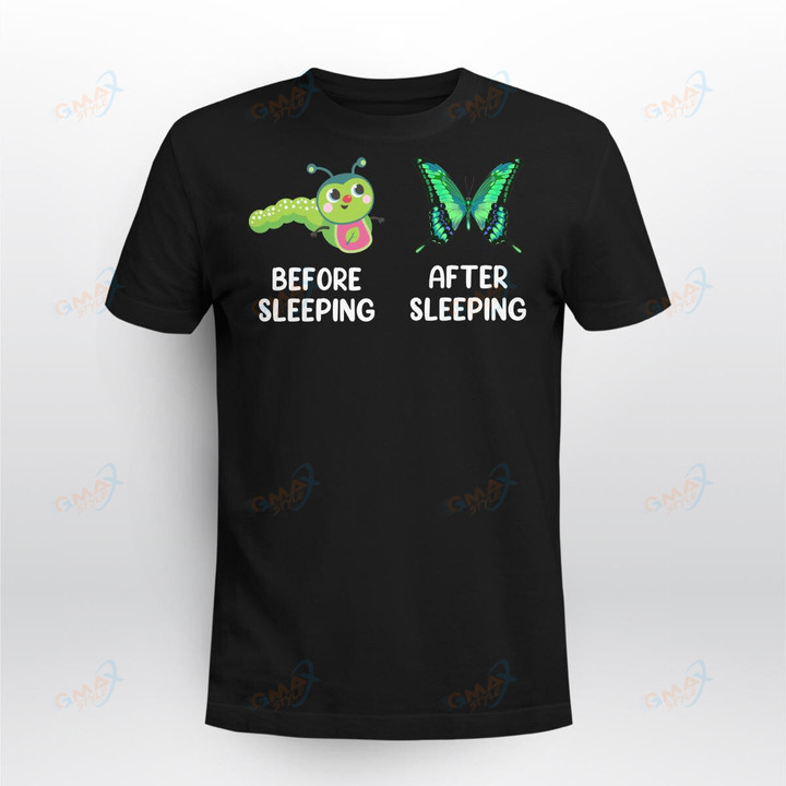 Before-sleeping-Butterfly-T-Shirt
