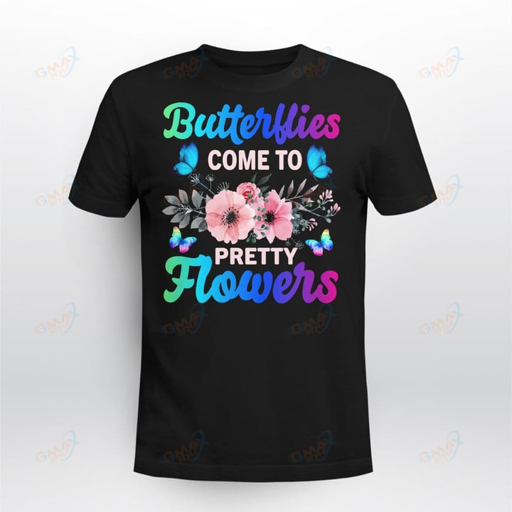 Butterflies-come-to-T-Shirt