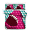 Shark Kids Bedding Set Animal Series Bed Set For Children Single Cute Cartoon Boys Bed Quilt Cover Set
