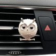 Pearl Owl Car Decoration Air Freshener Auto Outlet Perfume Clip Car Aroma Diffuser Car Accessories Interior Ornaments Cute Gifts