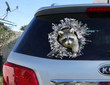 STICKER, Raccoon window sticker, car sticker, raccoon car decal, funny sticker