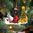 Dog Christmas Ornament Holiday Dog Christmas Tree Ornament Xmas Decorations