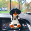 Hand-made cute duckling car hanging decoration
