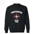 Mens's Hoodies Sweatshirts Fire Rescue Firefighter Fireman Rescue Team Pullover Hooded Tracksuit Male Autumn Winter Hoody 2xl