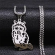 Lovely Raccoon Pendant Necklace for Women
