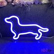Dog Neon Light LED Night Light USB Charging