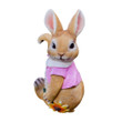 Cute Rabbit Figurine Decoration Resin Landscape Crafts Craft
